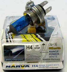 H4 Narva Range Power White 4500K (kompl.)