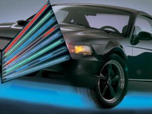 LED diou apgaismojums zem auto - daudzkrsu (multi)