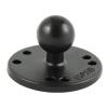 RAM 2.5" Round Ball Base with the AMPs Hole Pattern & 1" Ball